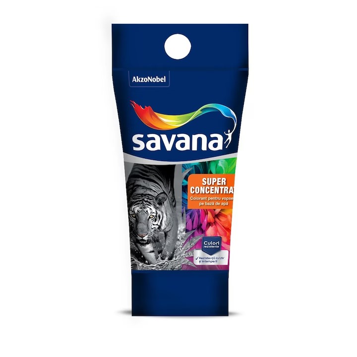 Colorant SAVANA T21 Roșu Oxid, 30 ml - Intensitate și Versatilitate pentru Finisaje Perfect