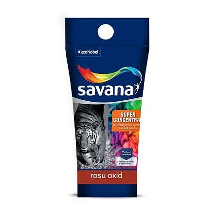 Colorant SAVANA T21 Roșu Oxid, 30 ml - Intensitate și Versatilitate pentru Finisaje Perfect - imagine 4