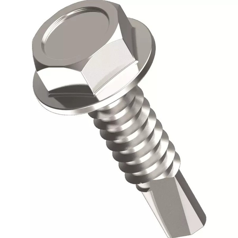 Surub autoforant 4-12 mm, cap hexagonal, M5,5 x 32 mm 250 buc