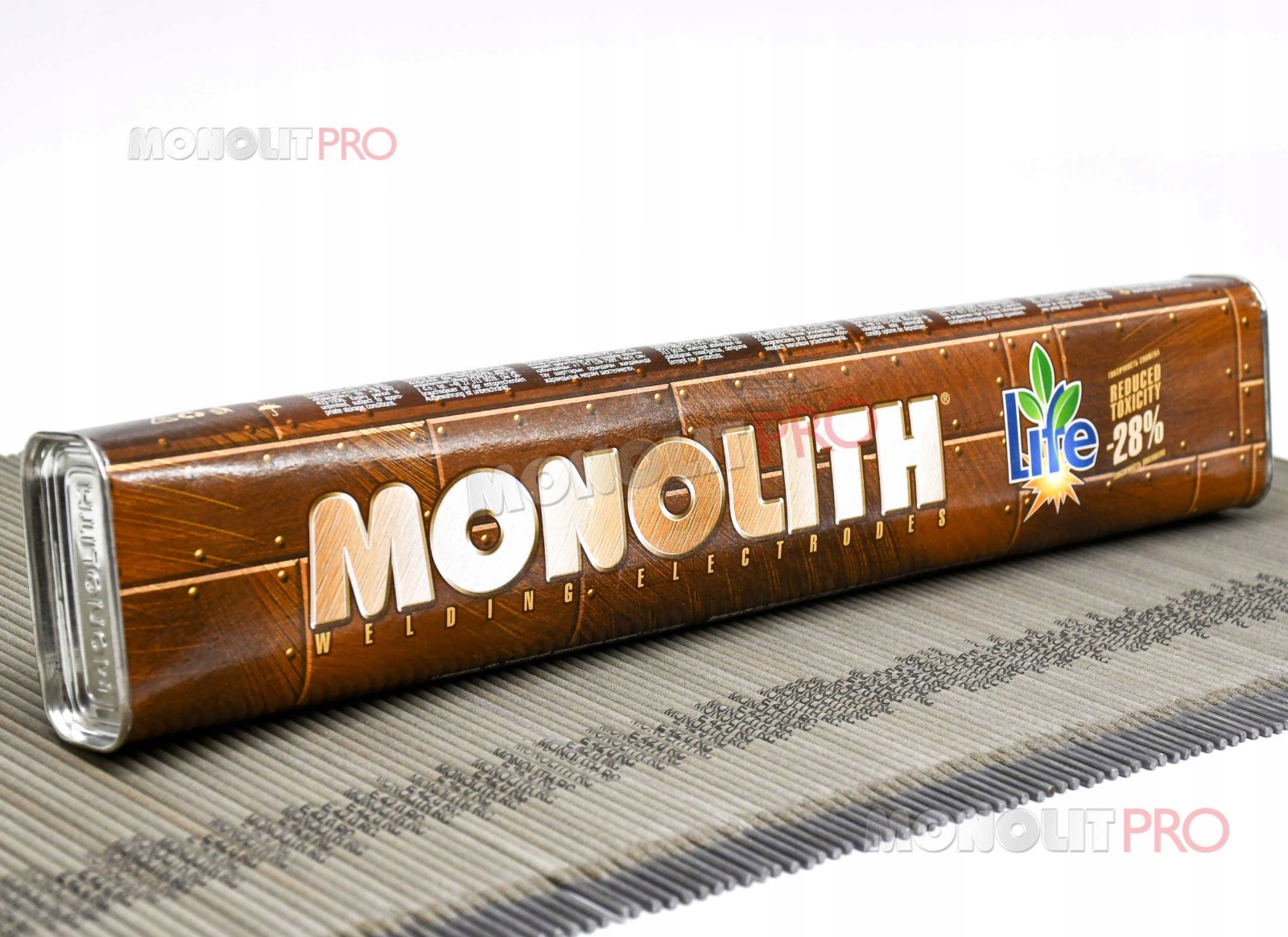 Electrozi sudură cu înveliș rutilic, Monolit RC 2.5 mm, oțel, pachet 2.5 kg - imagine 3